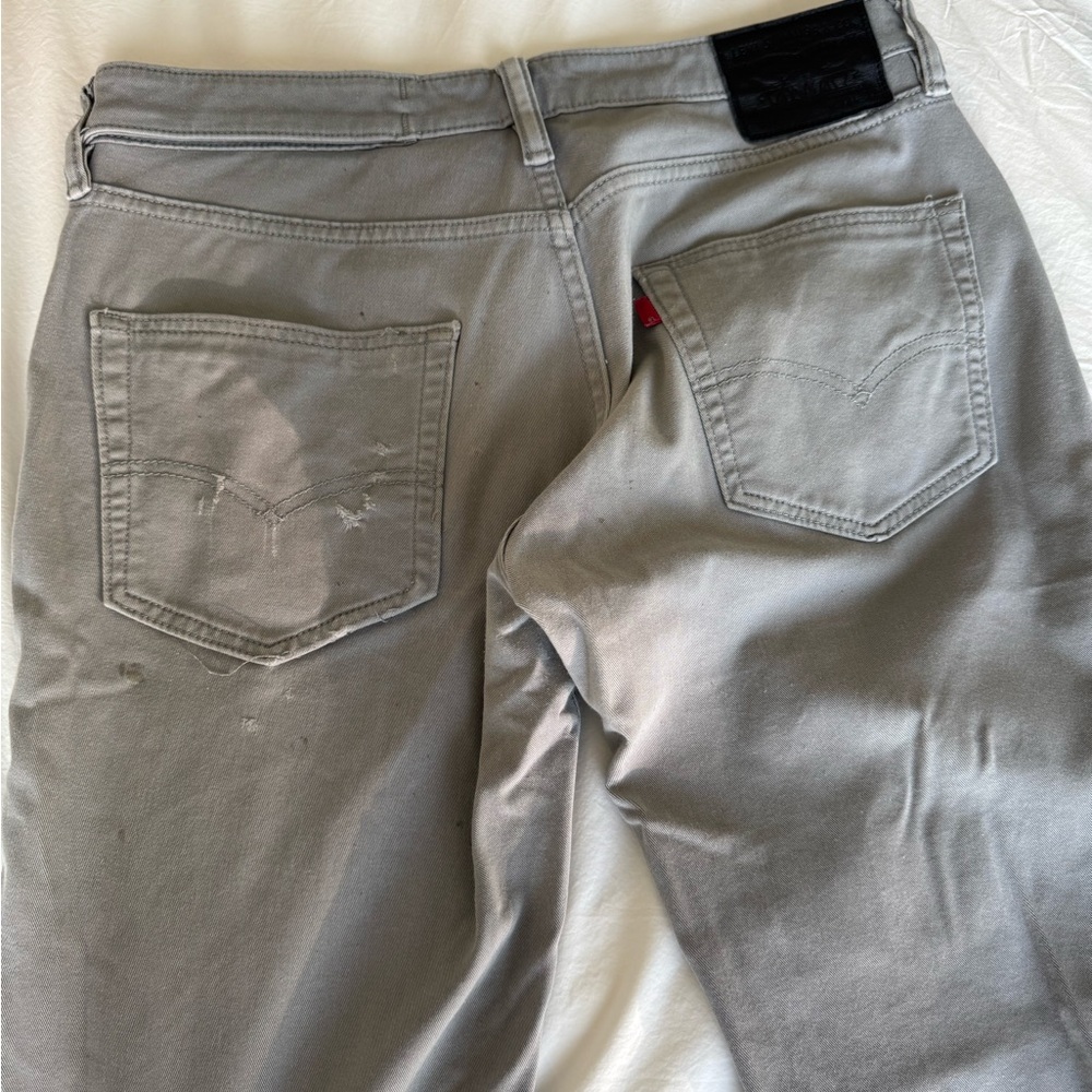 Levi's Dark Gray Commuter Pants - Picture 5 of 6